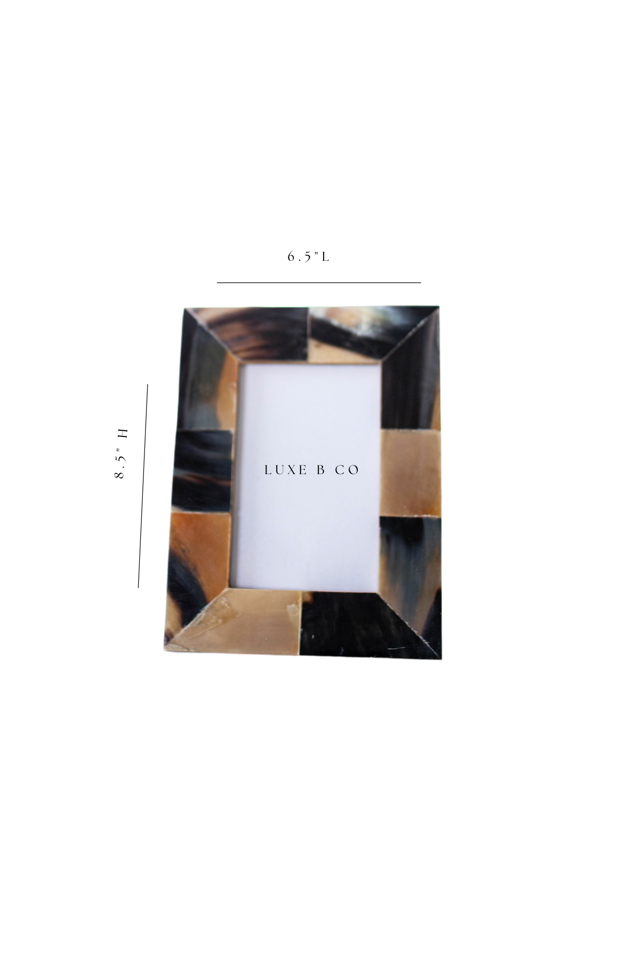 Gradient Horn Photo Frame | By Luxe B Co.