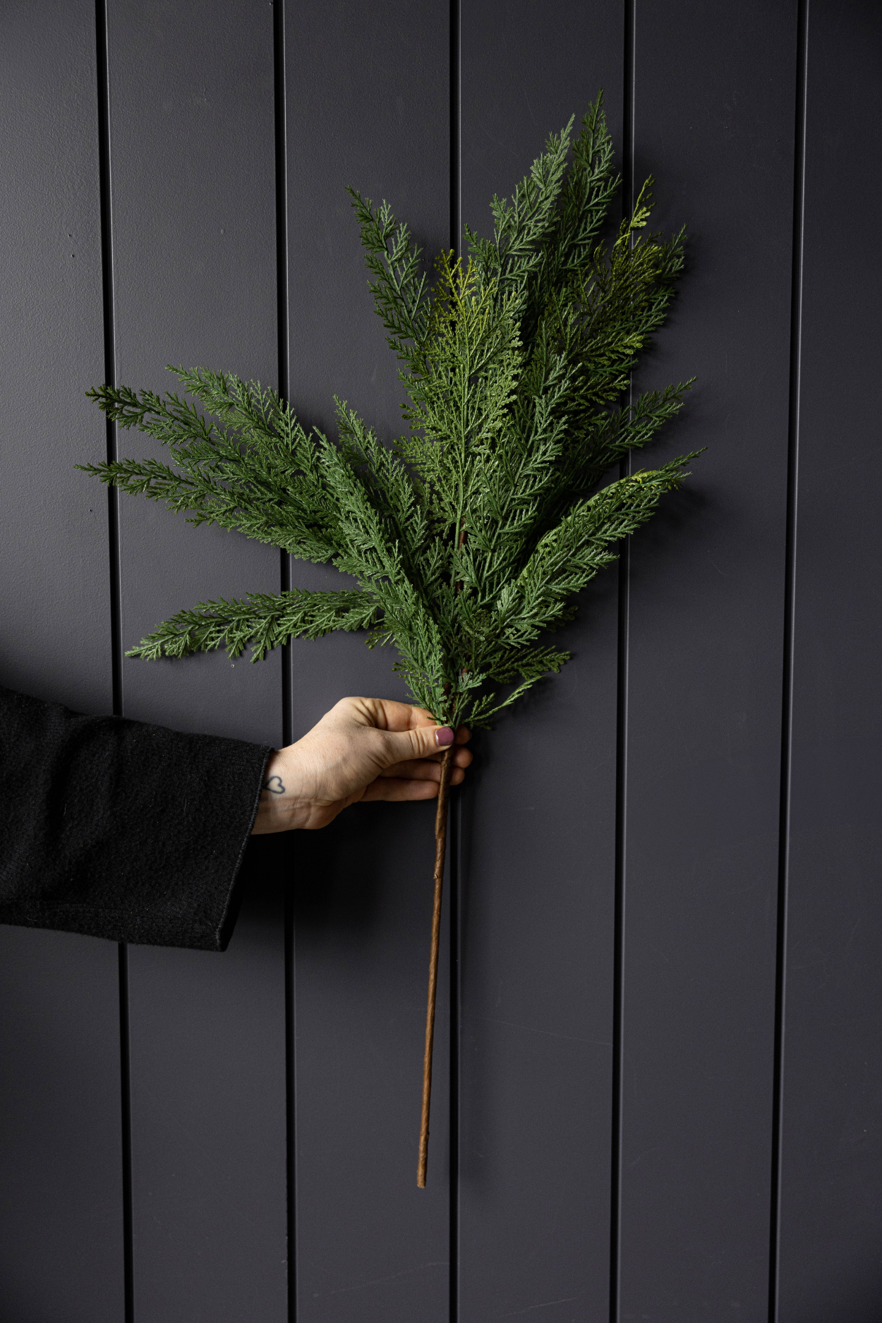 Cypress Leaf Full Real Touch Stems