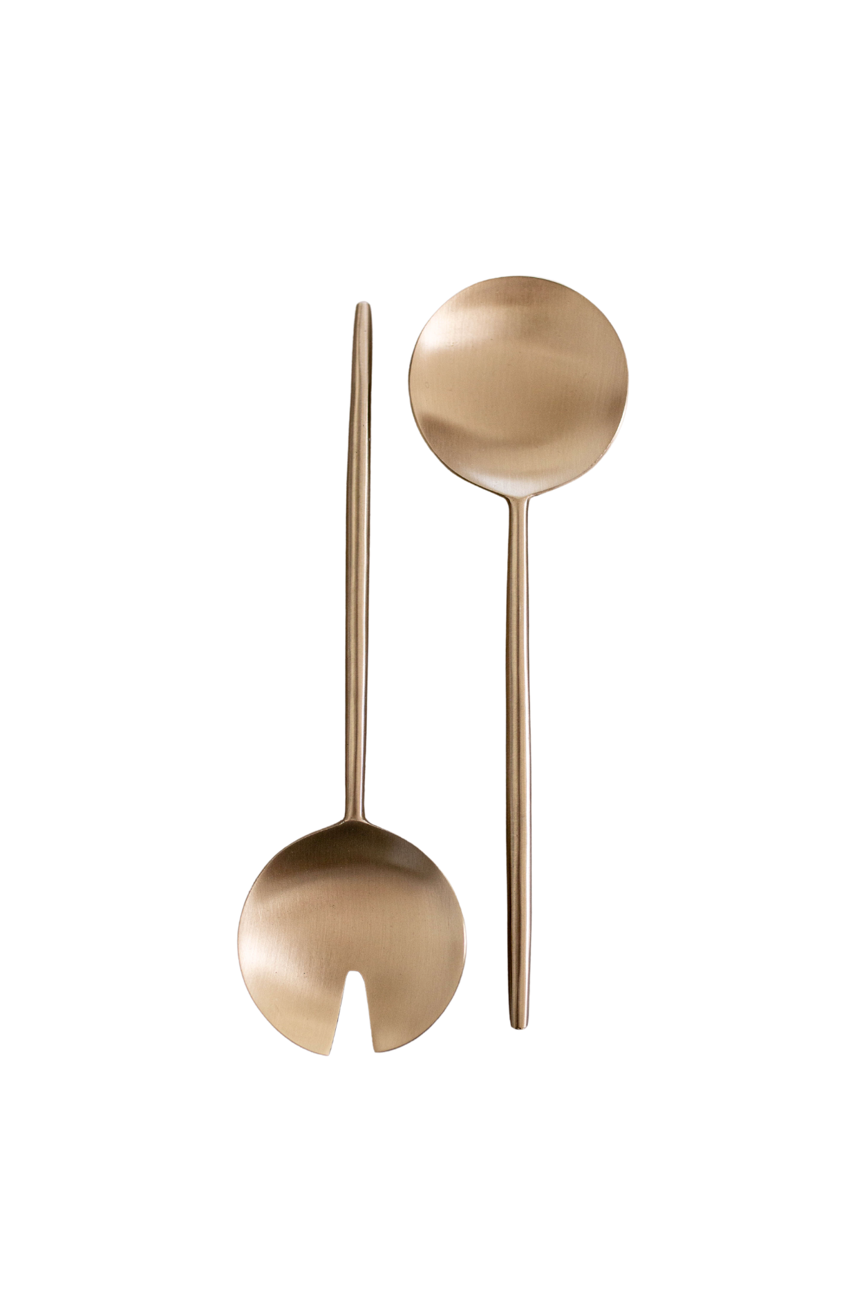 Stainless Steel Salad Servers | By Luxe B Co. 