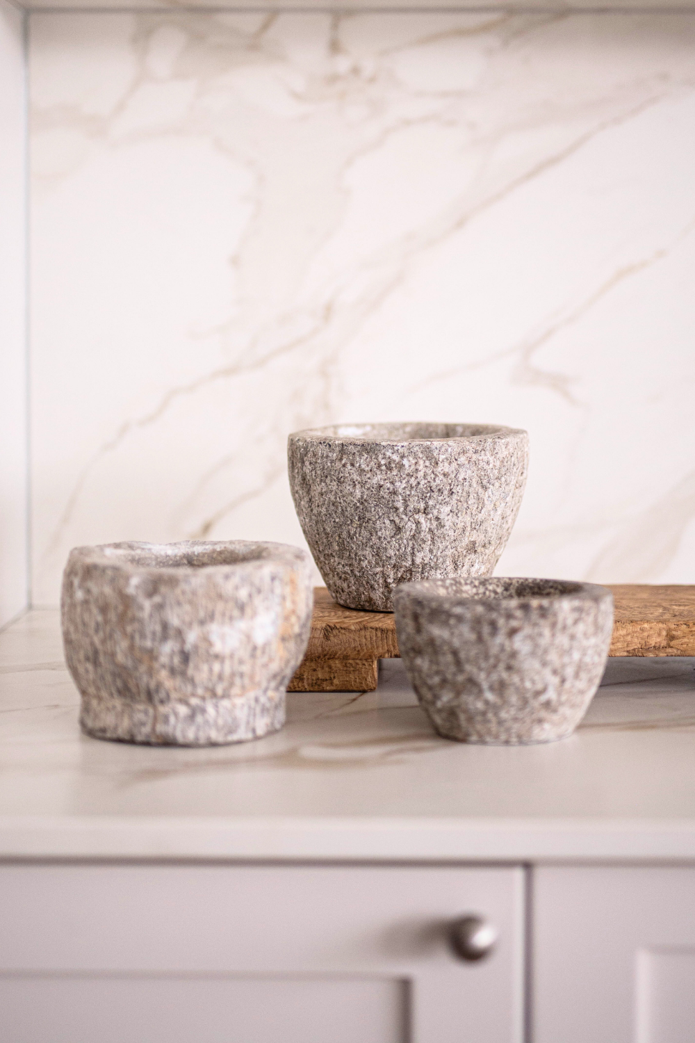 Stone Mortar Vintage Bowl | By Luxe B Co.