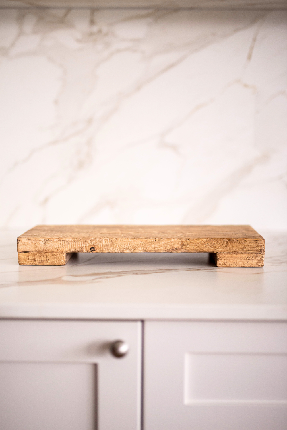 Trivet Riser Elm Wood Natural | By Luxe B Co. 