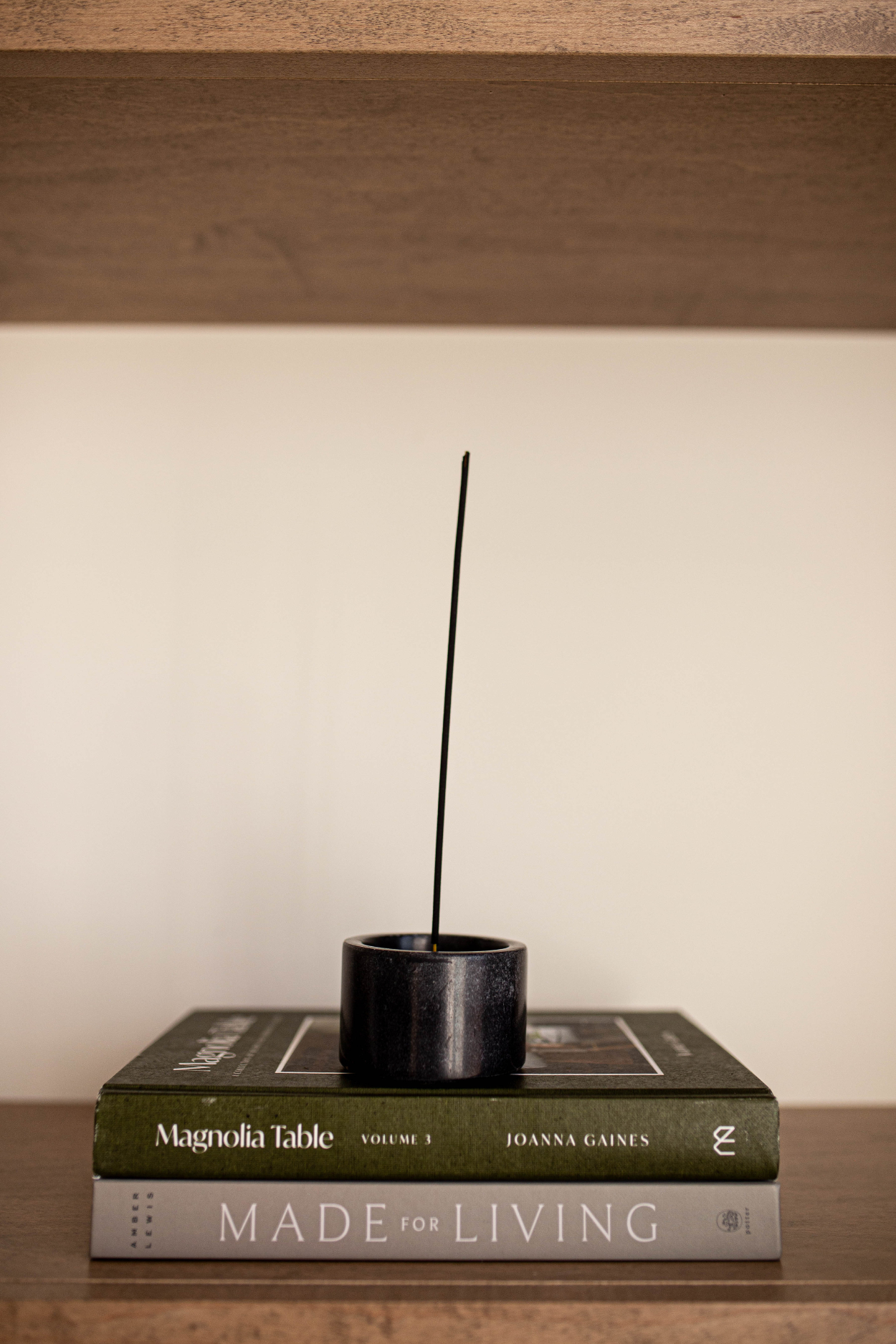 Marble Black Incense Holder | By Luxe B Co. 