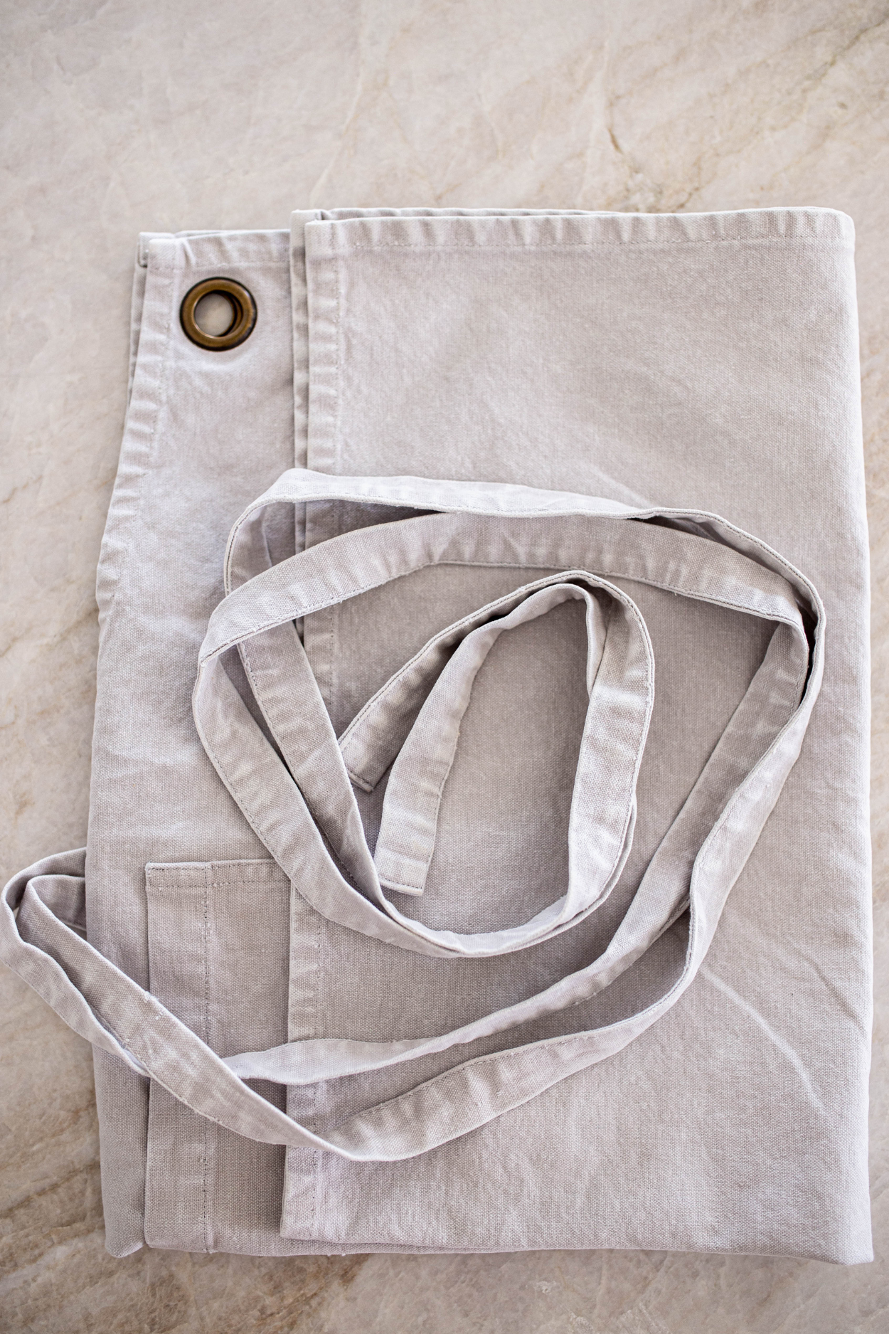 Stone Washed Kitchen Apron - Luxe B Co