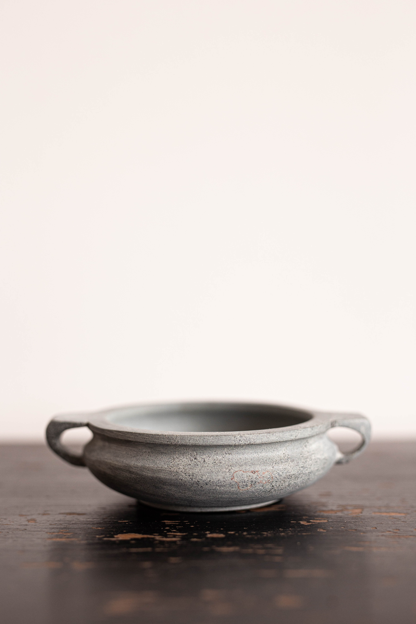 Slate Grey Blue Stone Bowl