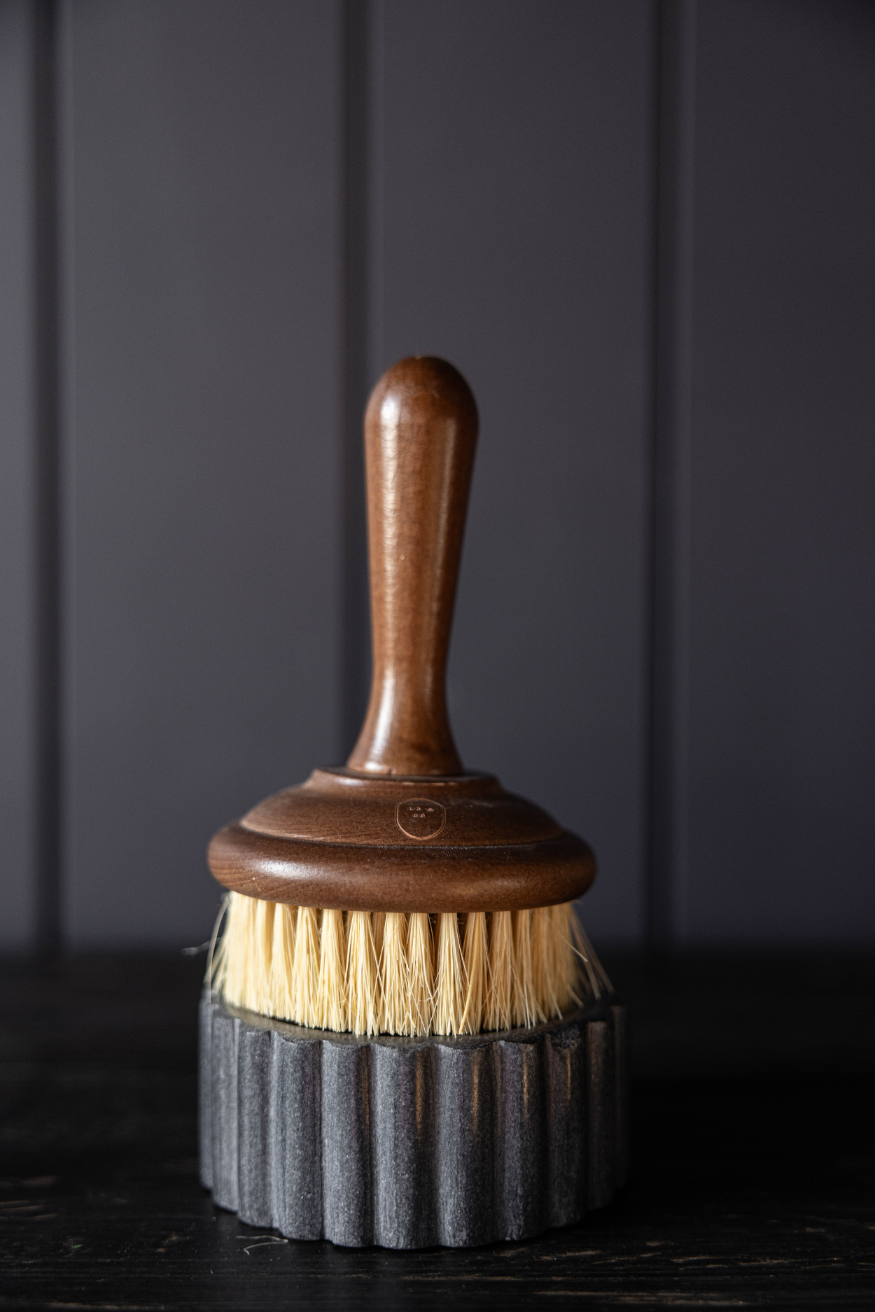 Black Marble Fluted Soap Dish | By Luxe B Co.