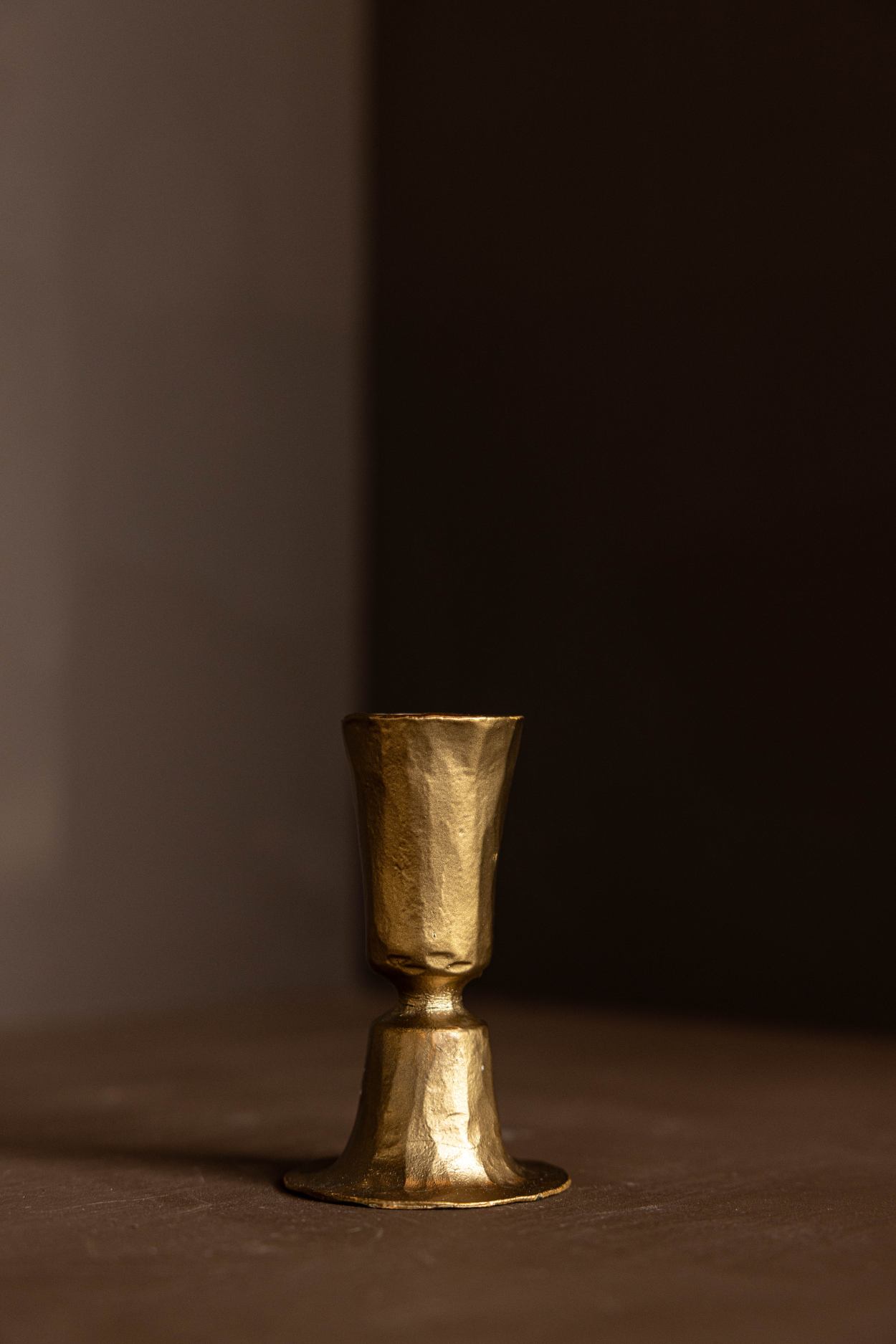 Brass Tapered Candle Holder | By Luxe B Co.