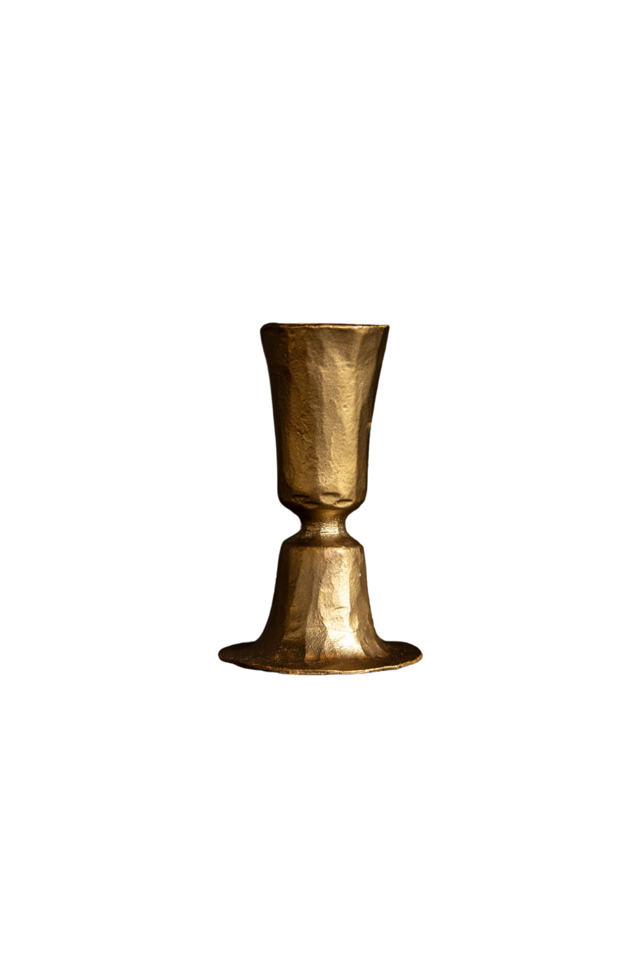 Brass Tapered Candle Holder | By Luxe B Co.