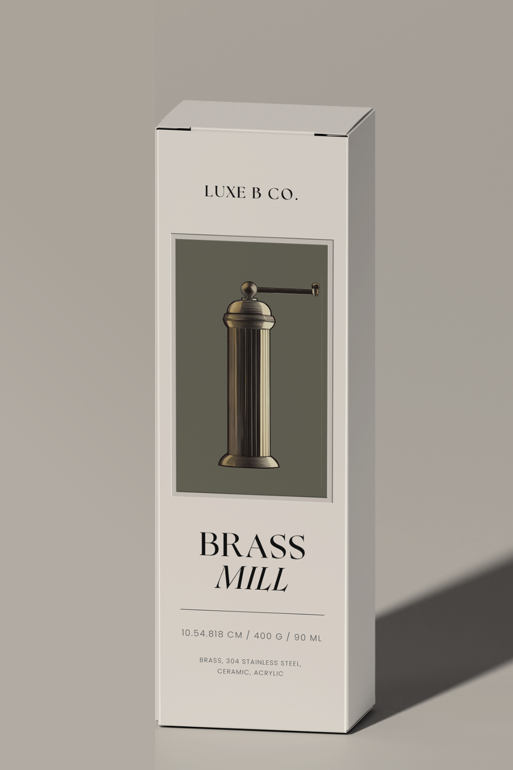 Luxe B Co. Brass Mill Grinders