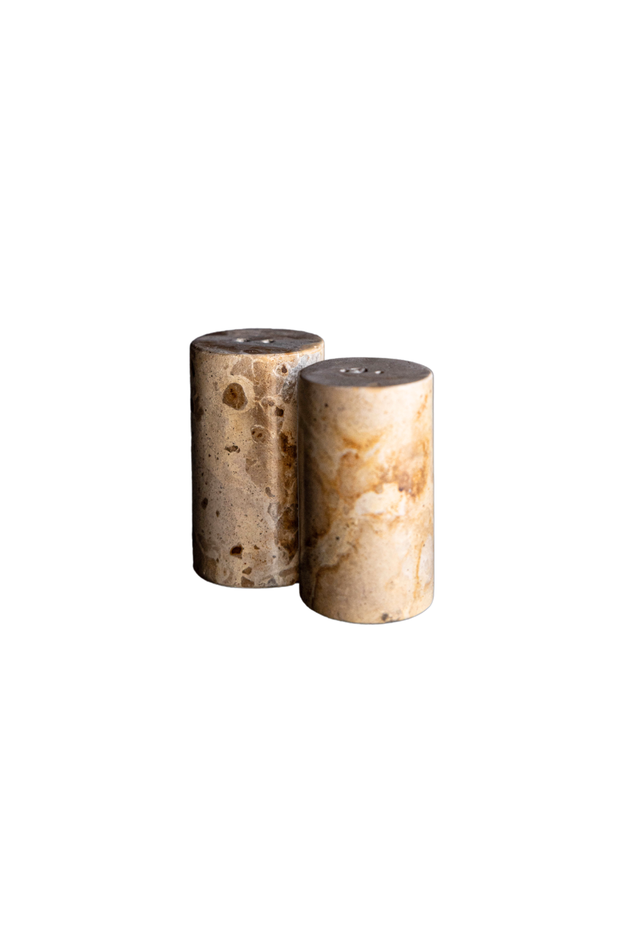 Chocolate Marble Salt & Pepper Shakers | By Luxe B Co.