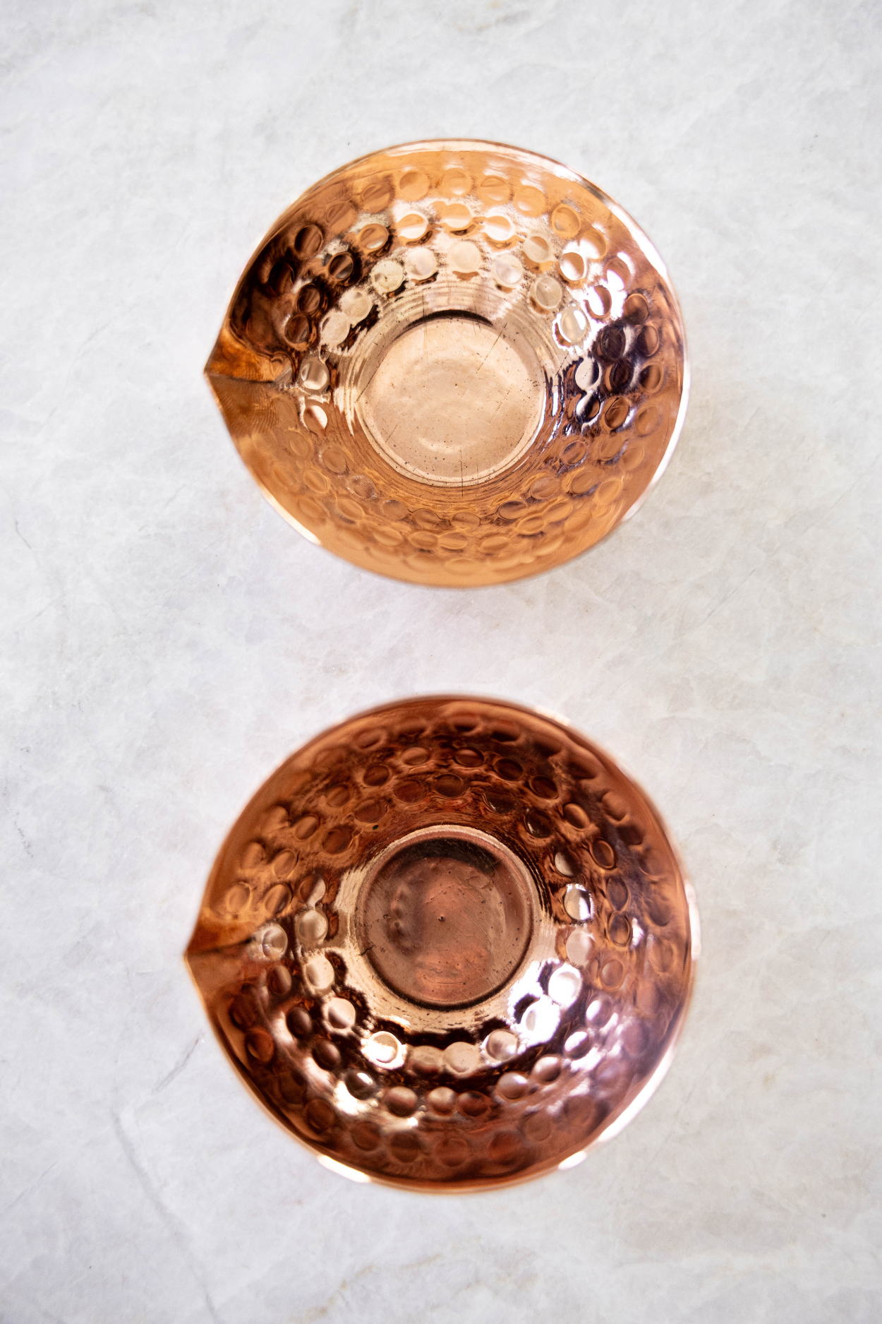 Copper Hammered Pinch Pot | By Luxe B Co. 