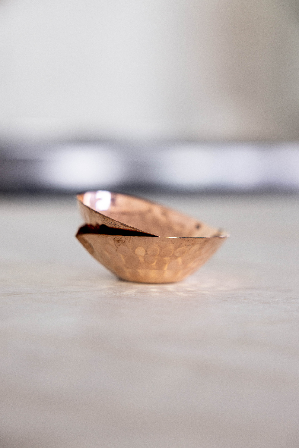 Copper Hammered Pinch Pot | By Luxe B Co. 