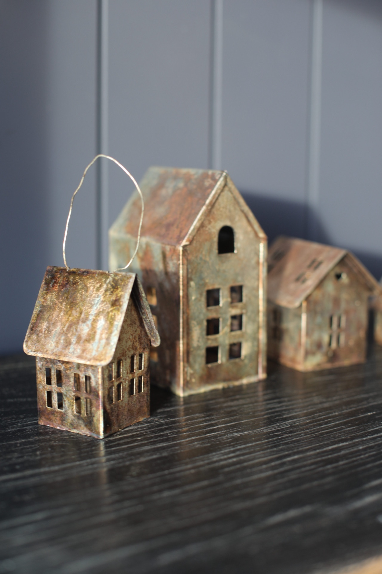 Decorative Tin Houses | By Luxe B Co