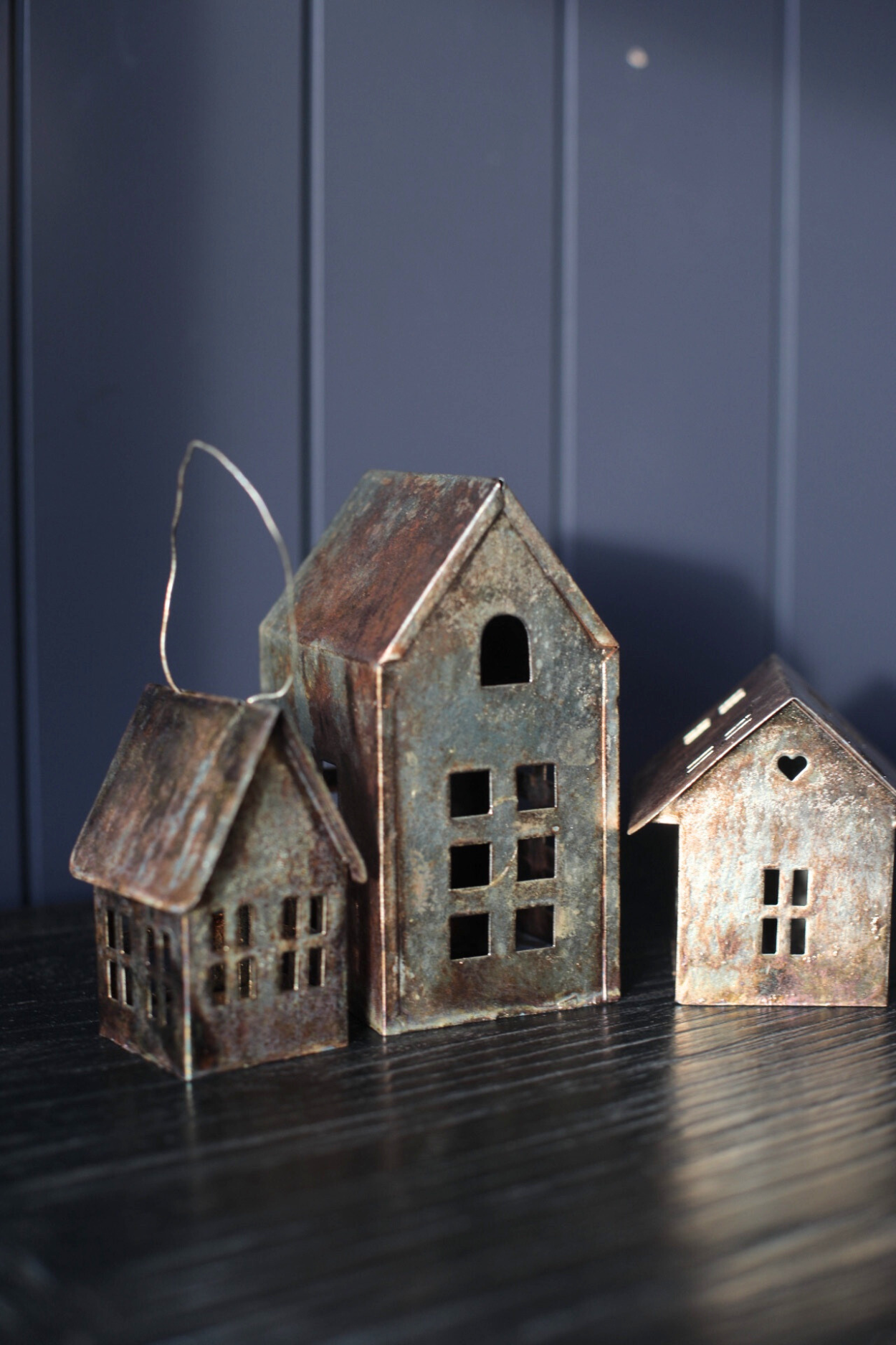 Decorative Tin Houses | By Luxe B Co