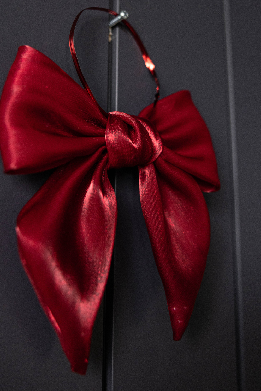 Gauze Red Bow Set of 3 | By Luxe B Co.