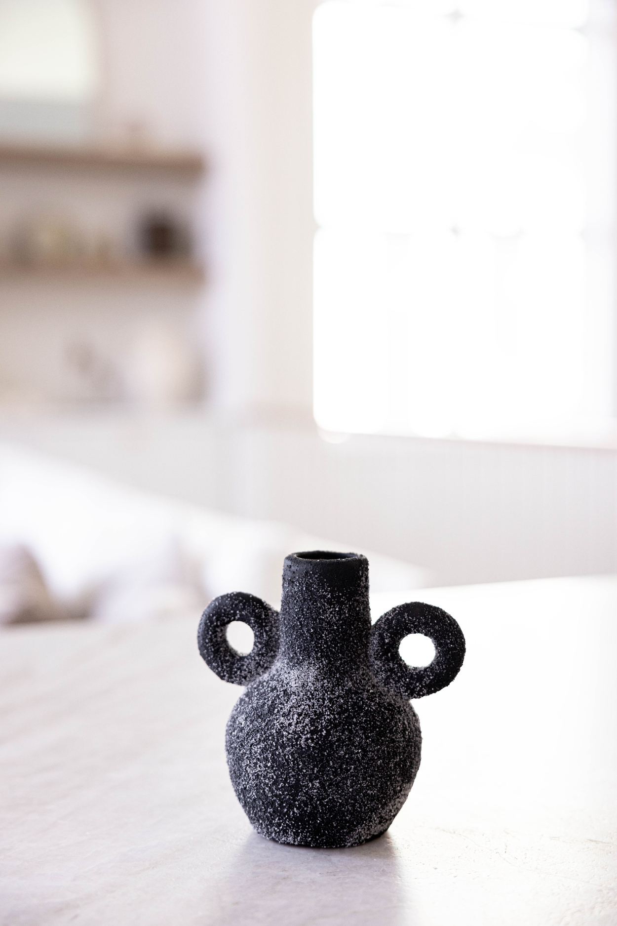 Kos Vase Black | By Luxe B Co.  