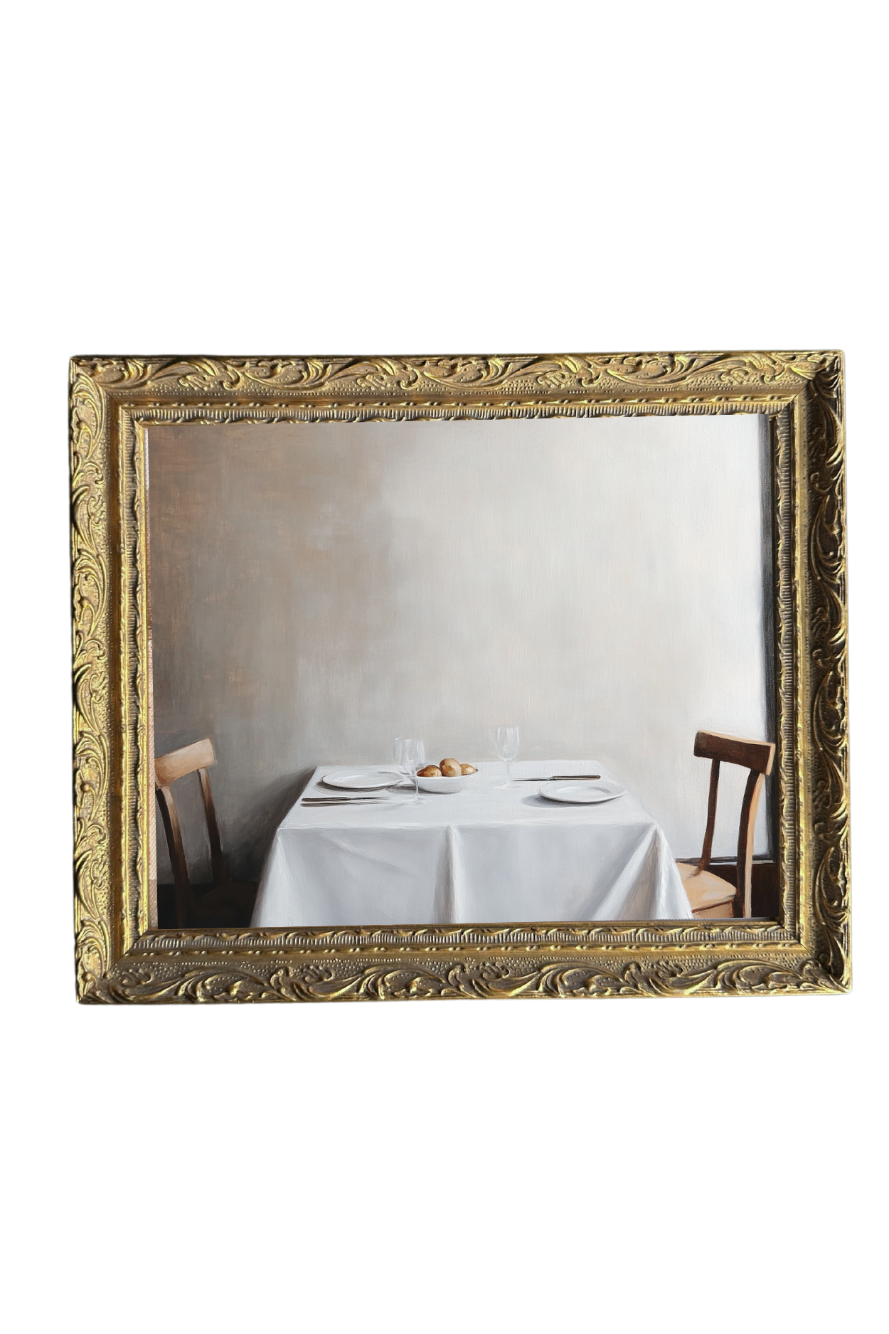 French Bistro | French Brass Gold Mould Framed Art | By Luxe B Co.