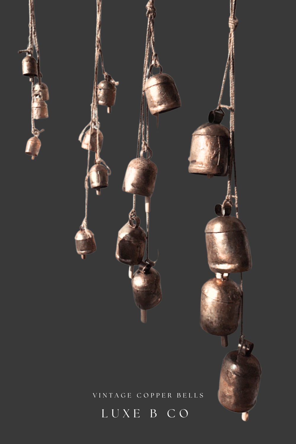 Hanging Bell Clusters Large | By Luxe B Co. 