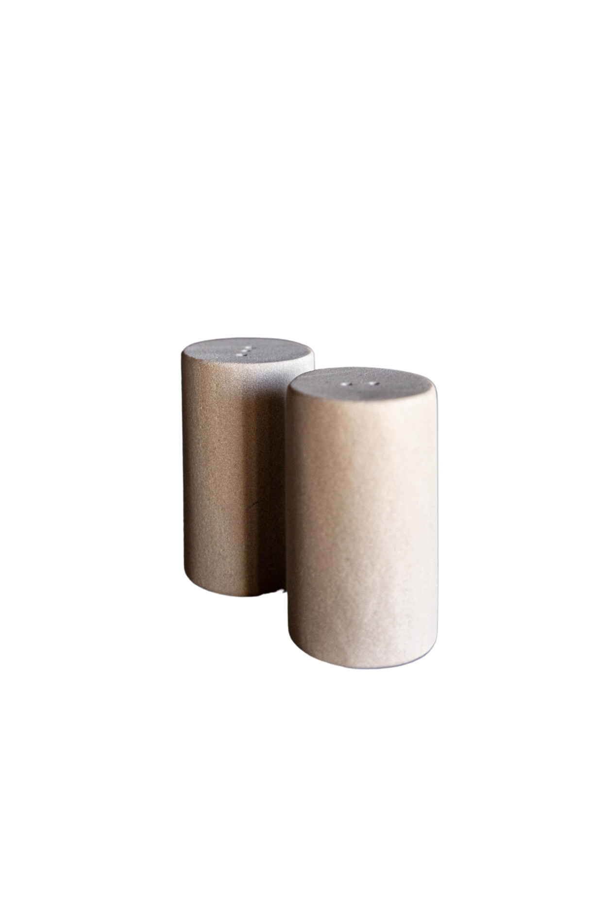 Sandstone Salt & Pepper Shakers | By Luxe B Co. 