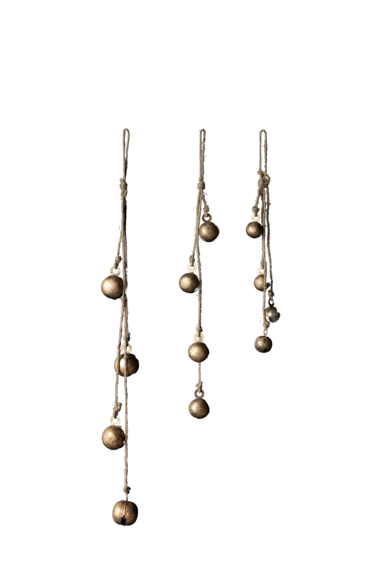 Sphere Brass Bell Cluster | By Luxe B Co. 