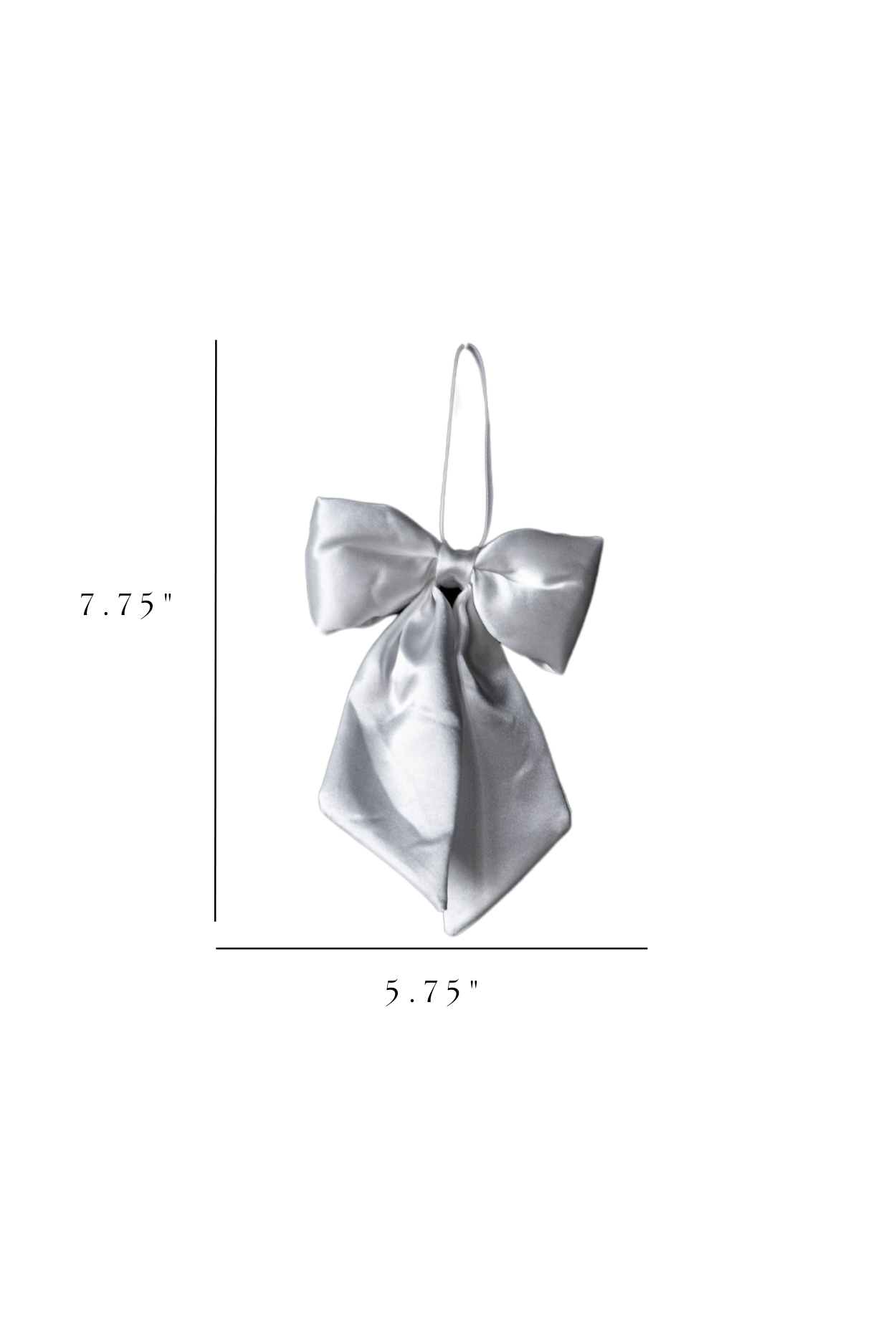 White Satin Bows | By Luxe B Co.