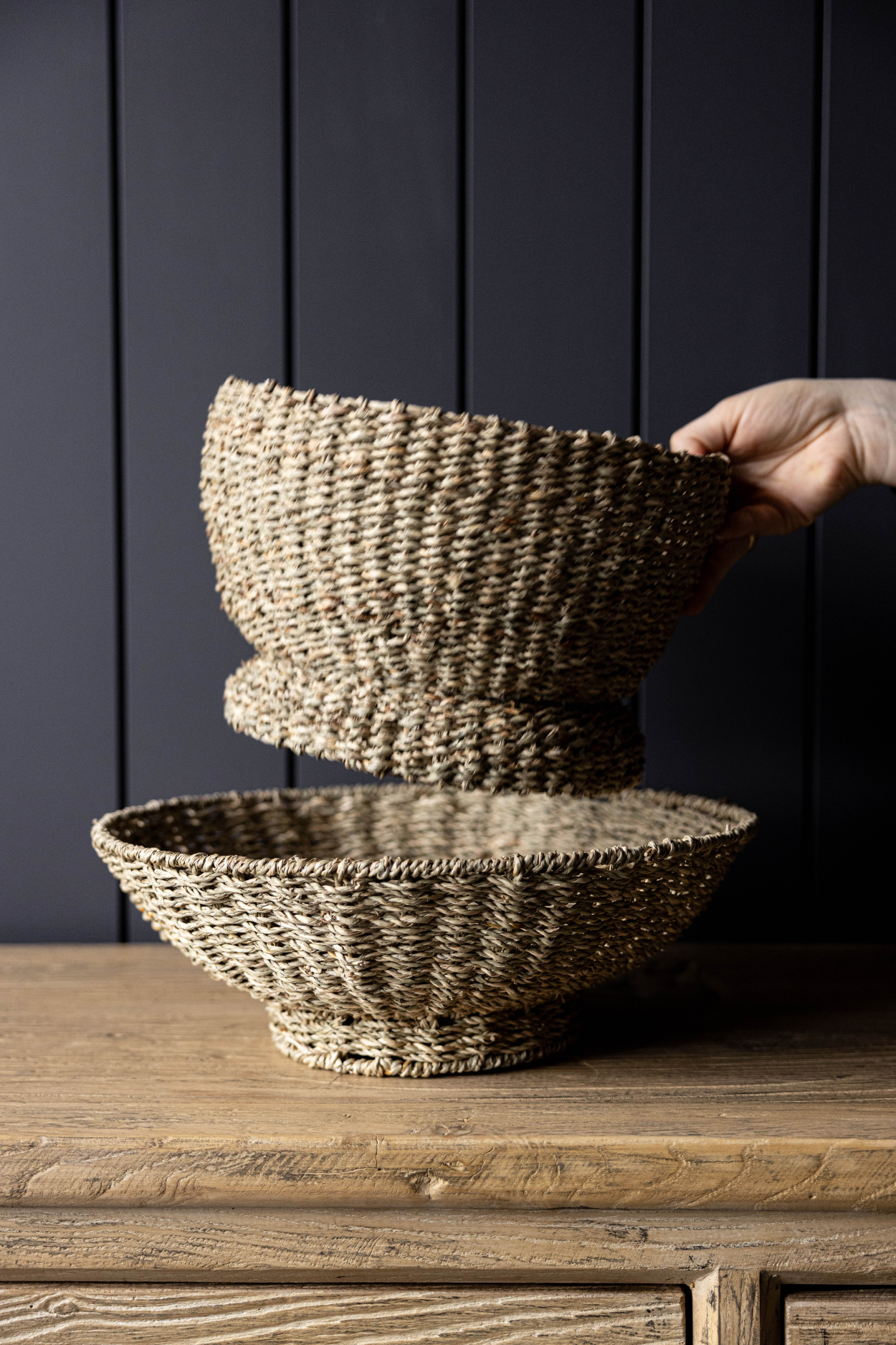 Woven Seagrass Bowl | By Luxe B Co