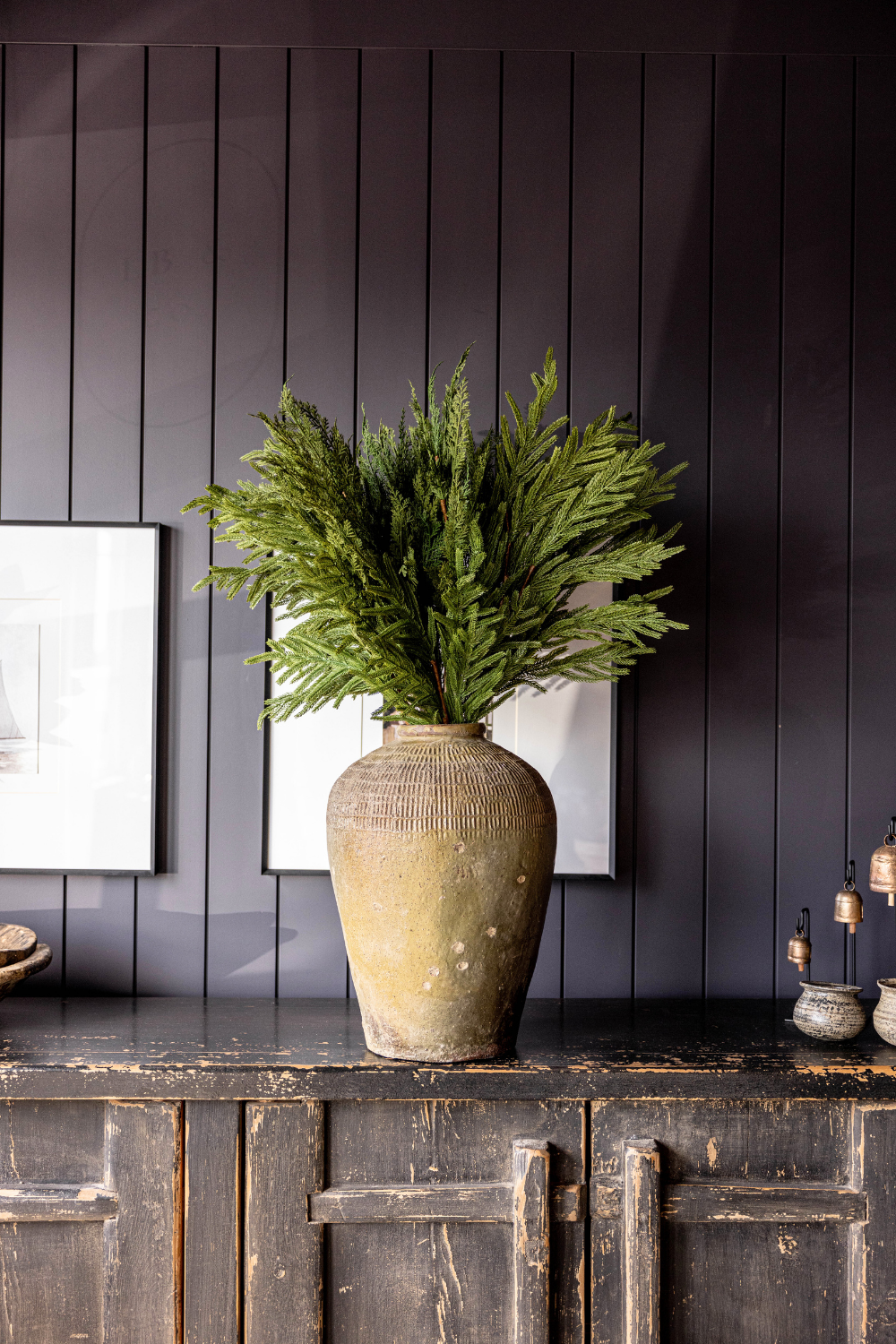 Norfolk Pine Real Touch Green Faux Stem - Luxe B Co